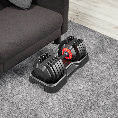 Adjustable dumbbell set, male and female