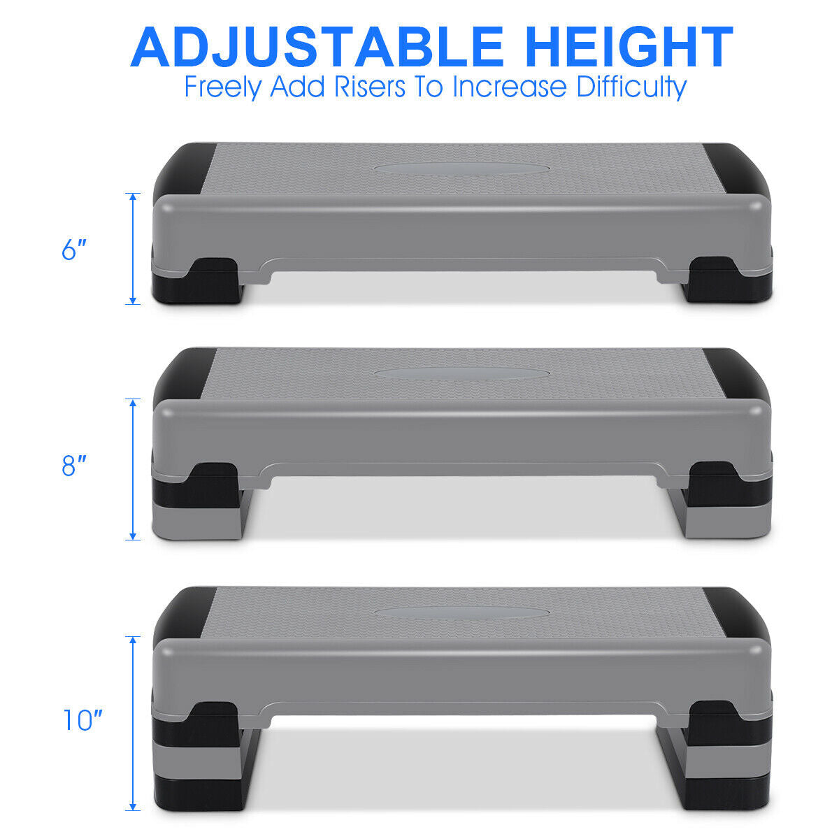35 Inch Stepper with Risers