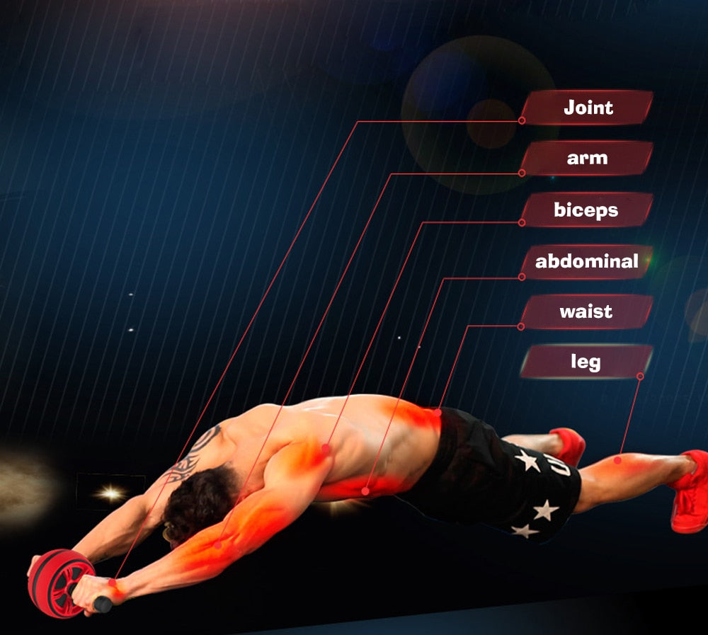 Silent Abdominal Wheel Roller