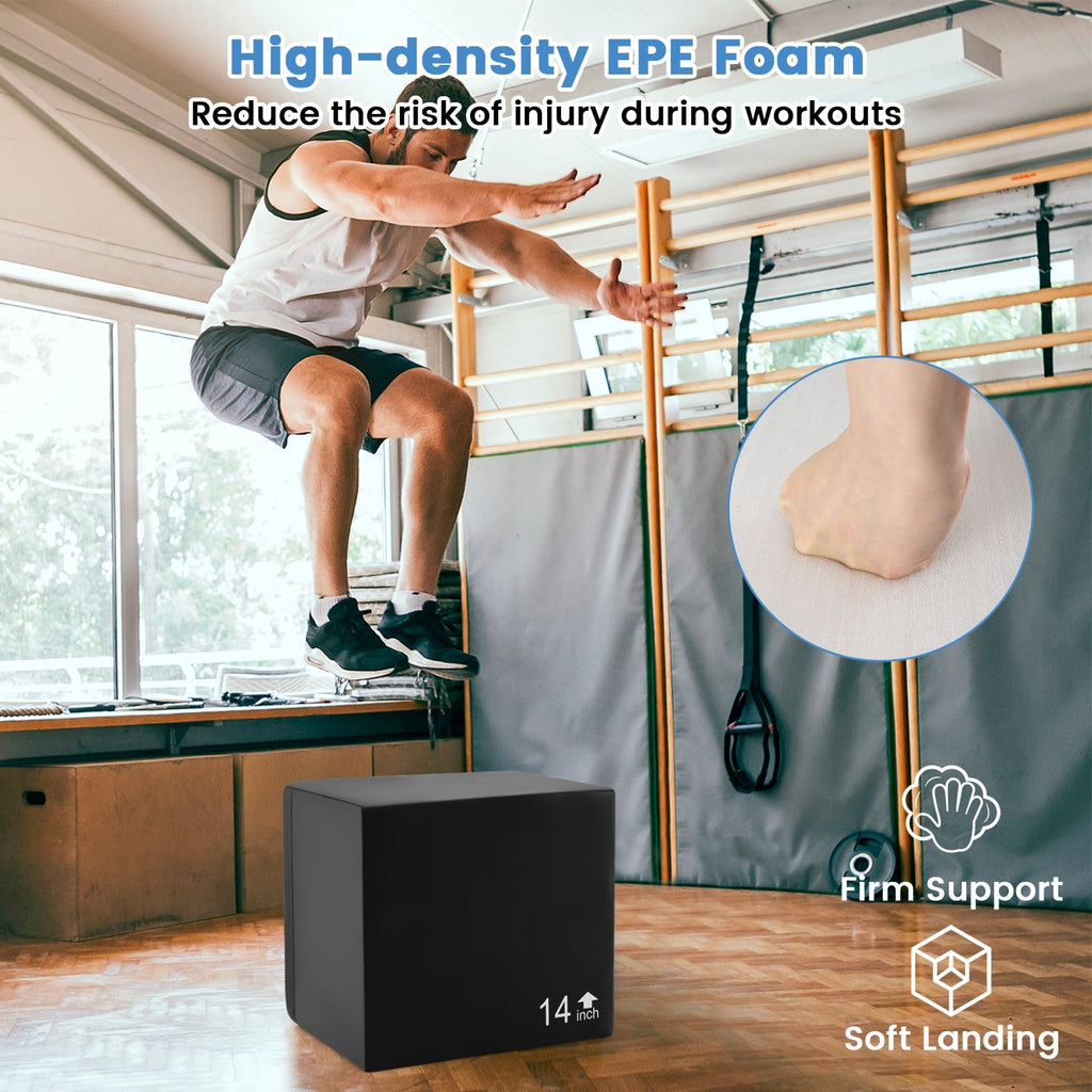 3 In 1 Foam Plyometric Box