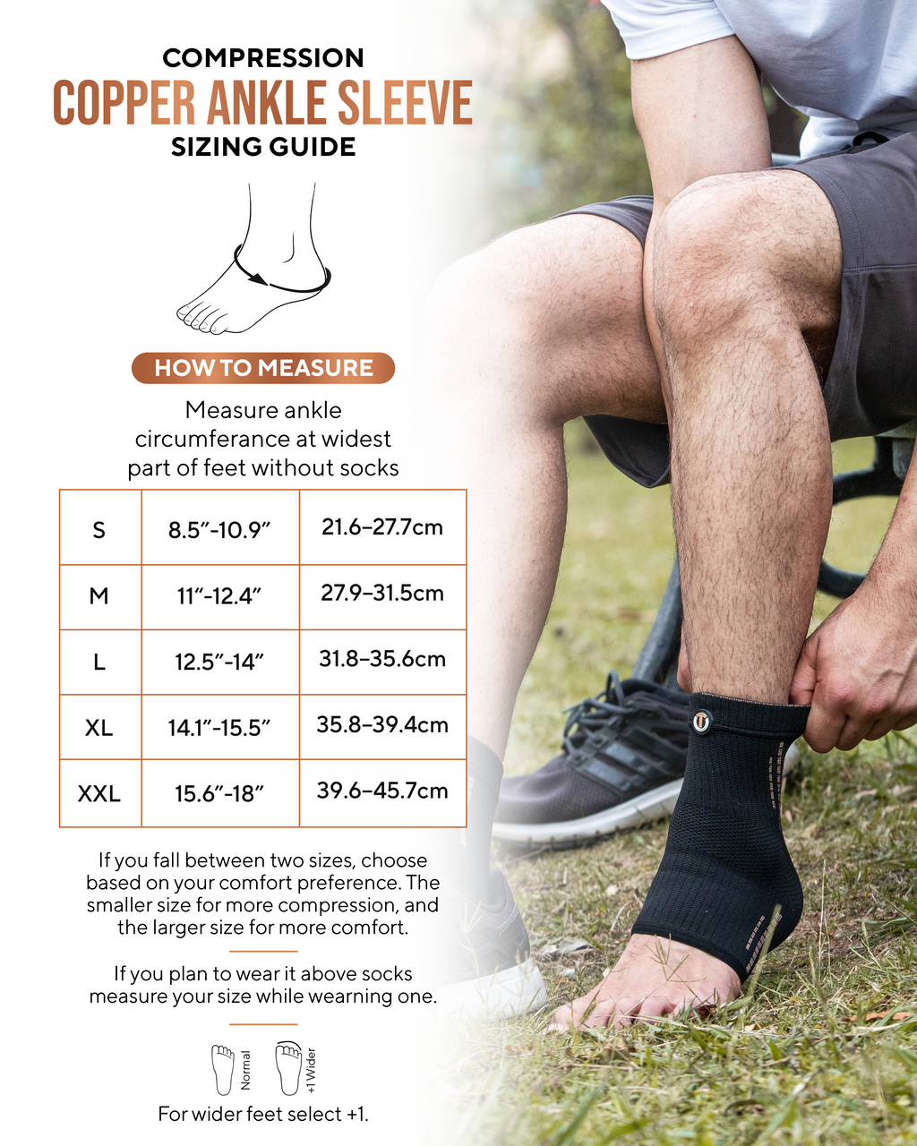 Copper Compression Sleeves (2 Pack)