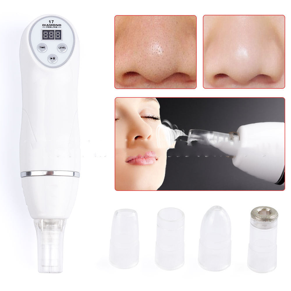 Electric pore suction acne removing device beauty cleaner