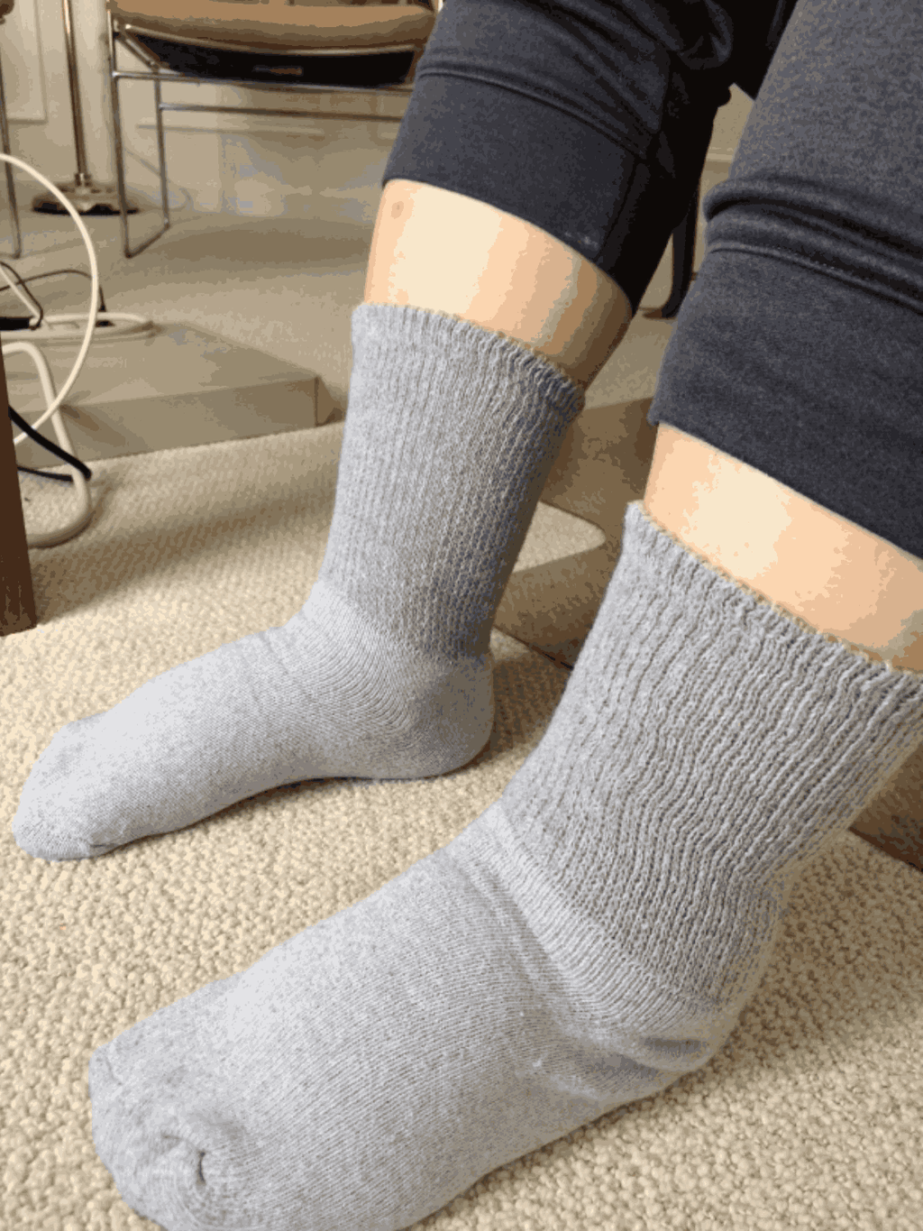 Women's Cotton Diabetic Ankle Socks (6 Pair)