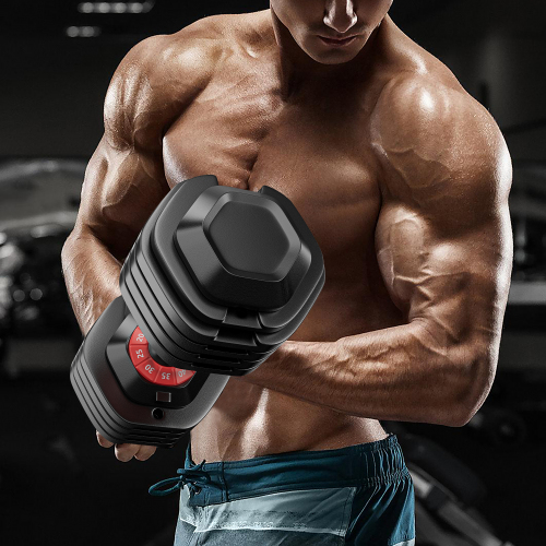 Adjustable dumbbell set, male and female