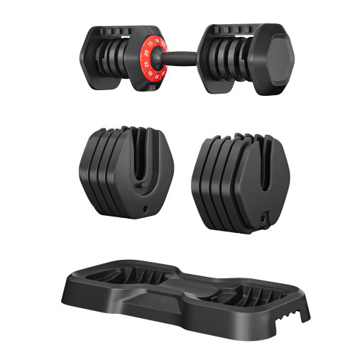 Adjustable dumbbell set, male and female
