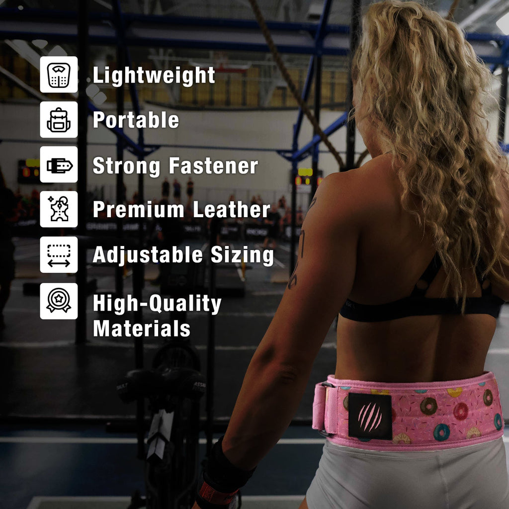 Leather Weightlifting Belt