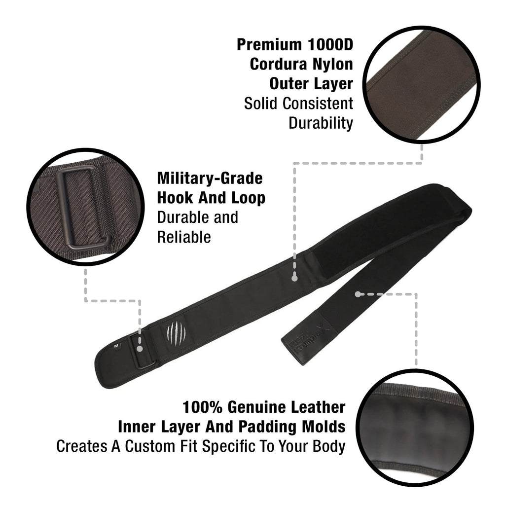 Leather Weightlifting Belt