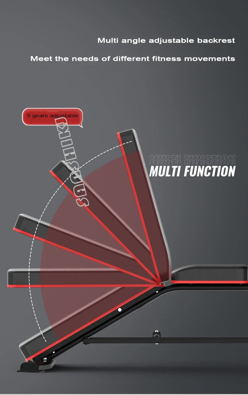 New Upgraded Multi-Function Weightlifting Bench