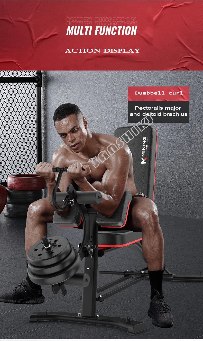 New Upgraded Multi-Function Weightlifting Bench