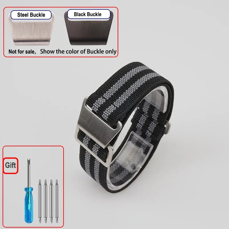 Elastic Nylon Watch Band