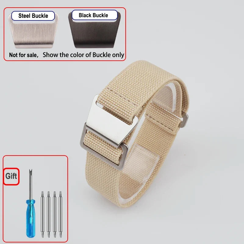 Elastic Nylon Watch Band