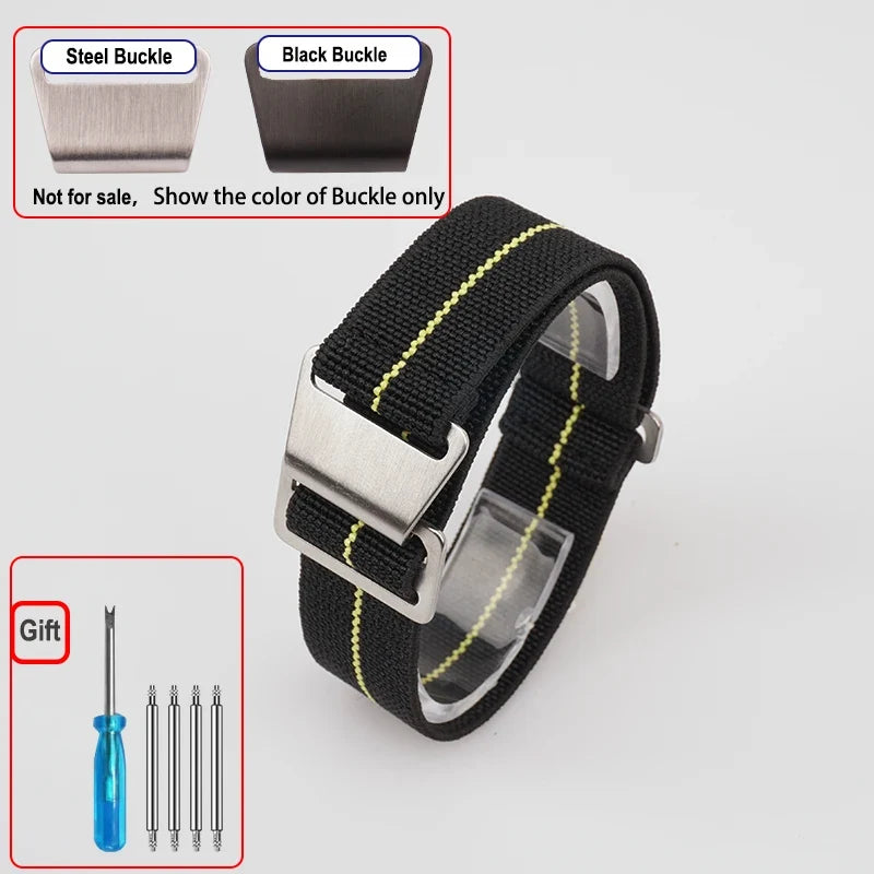 Elastic Nylon Watch Band