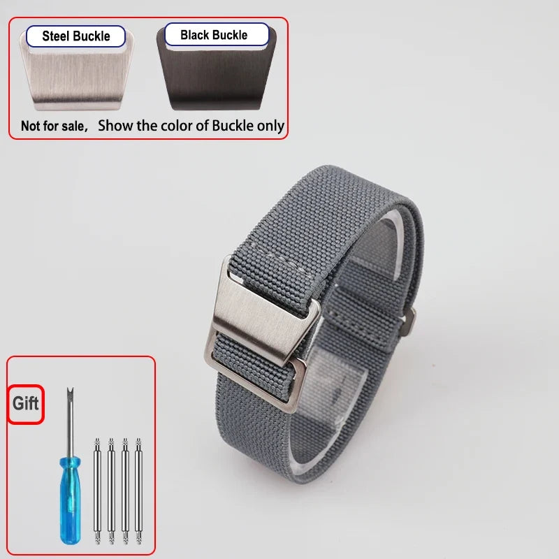 Elastic Nylon Watch Band