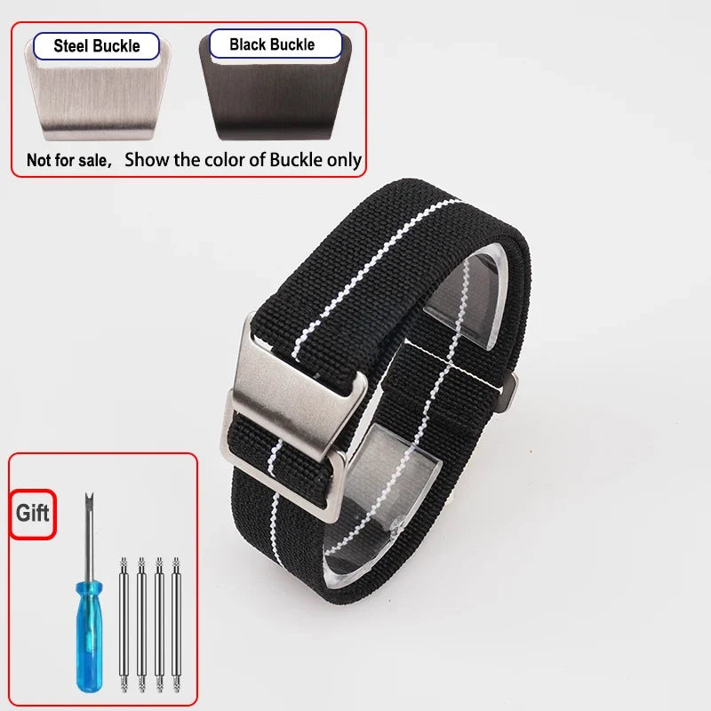 Elastic Nylon Watch Band