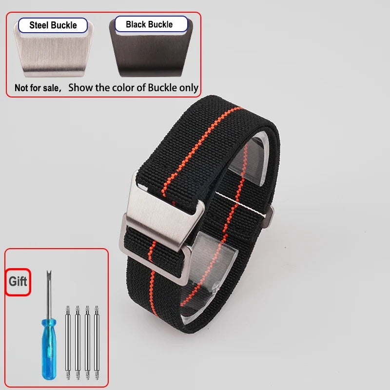 Elastic Nylon Watch Band