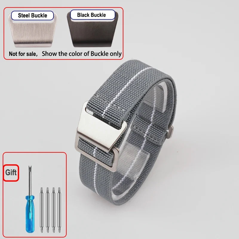 Elastic Nylon Watch Band