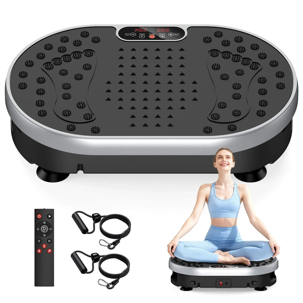Vibration Plate 120 Speed Levels 9 Preset Programs