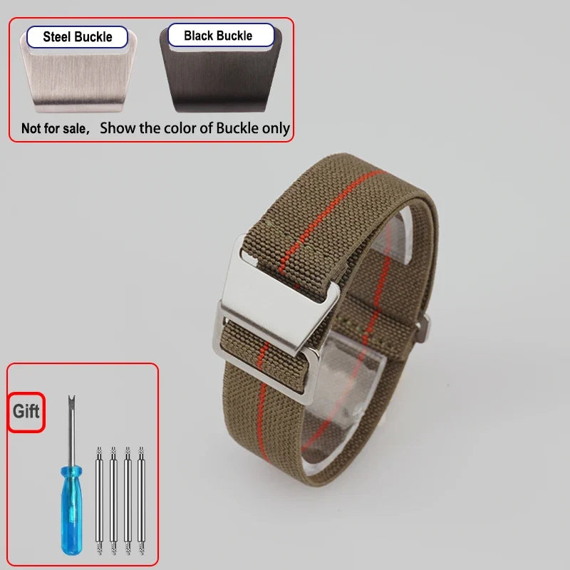 Elastic Nylon Watch Band