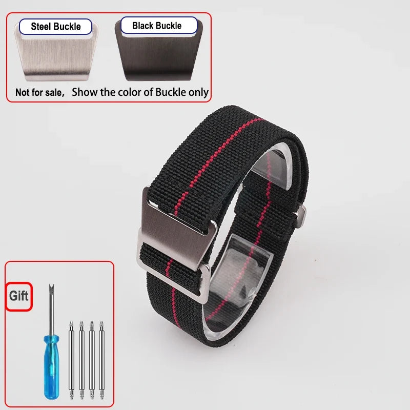 Elastic Nylon Watch Band
