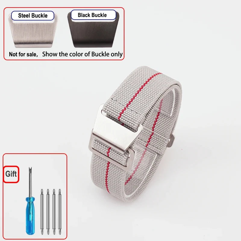 Elastic Nylon Watch Band