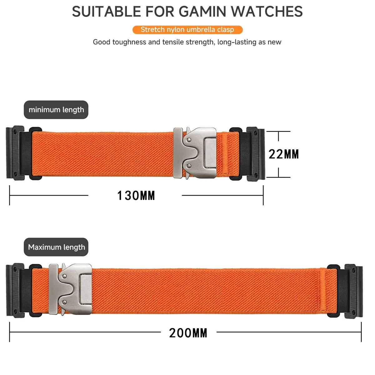 Garmin Nylon Military Strap
