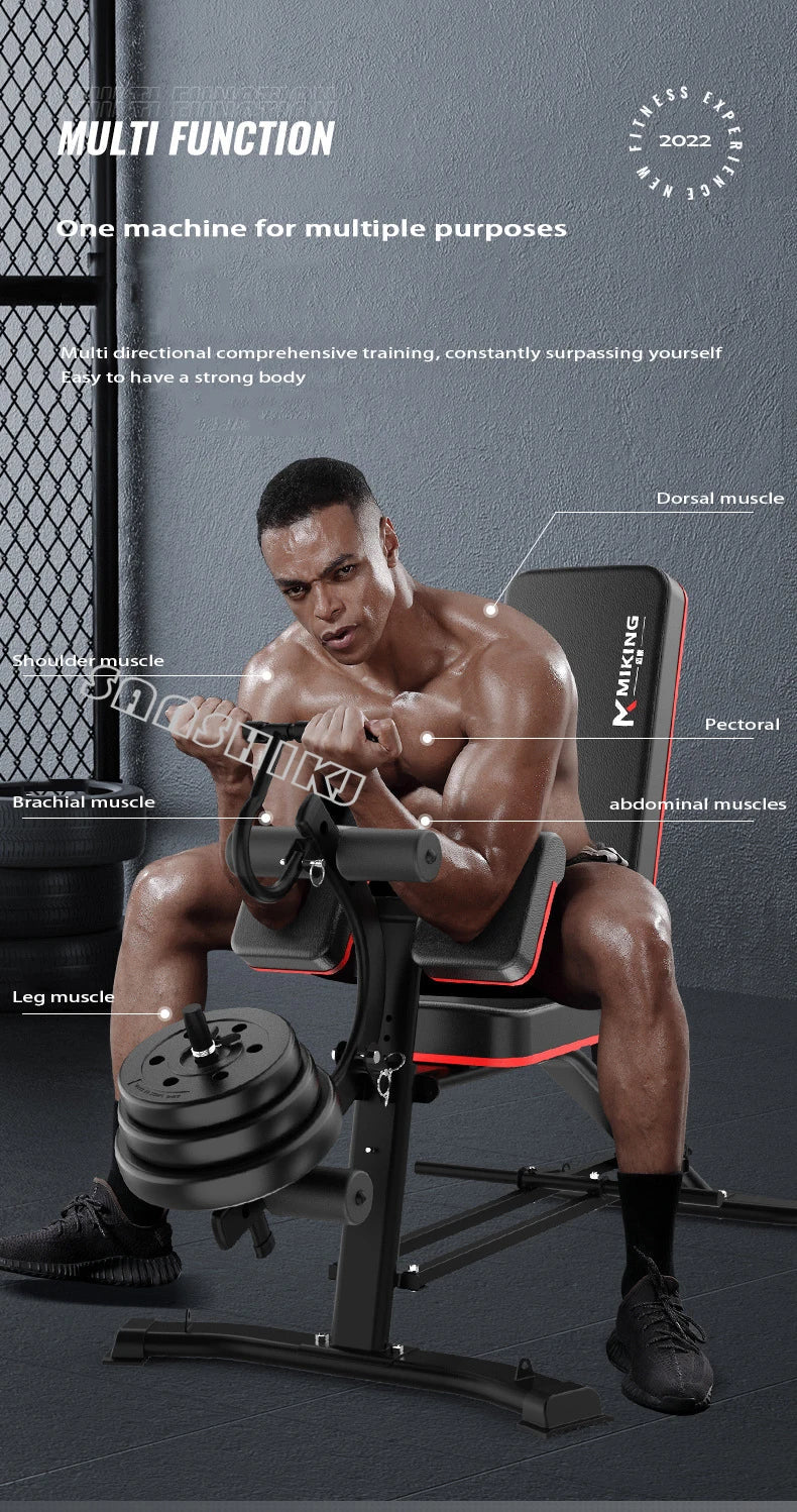 New Upgraded Multi-Function Weightlifting Bench