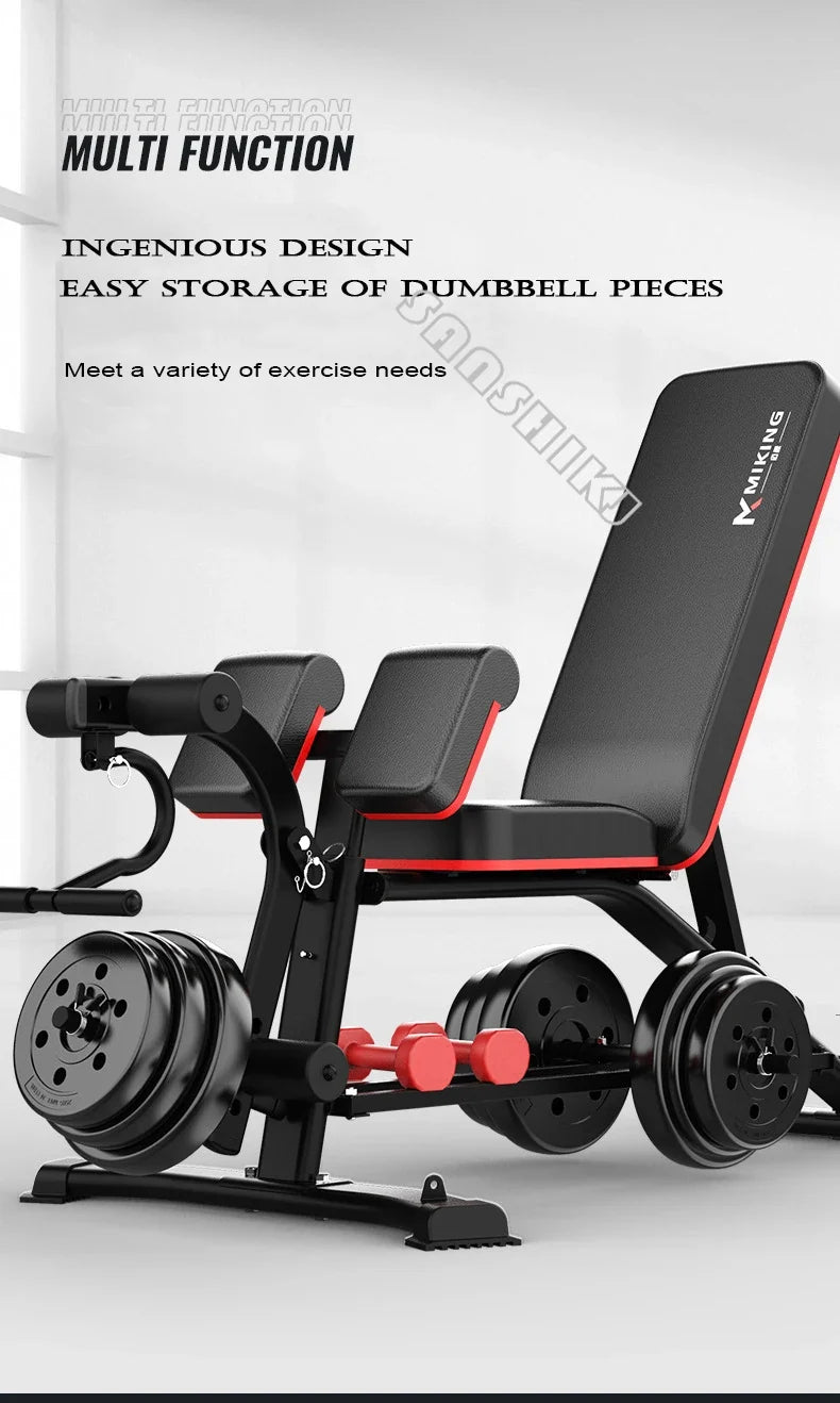 New Upgraded Multi-Function Weightlifting Bench