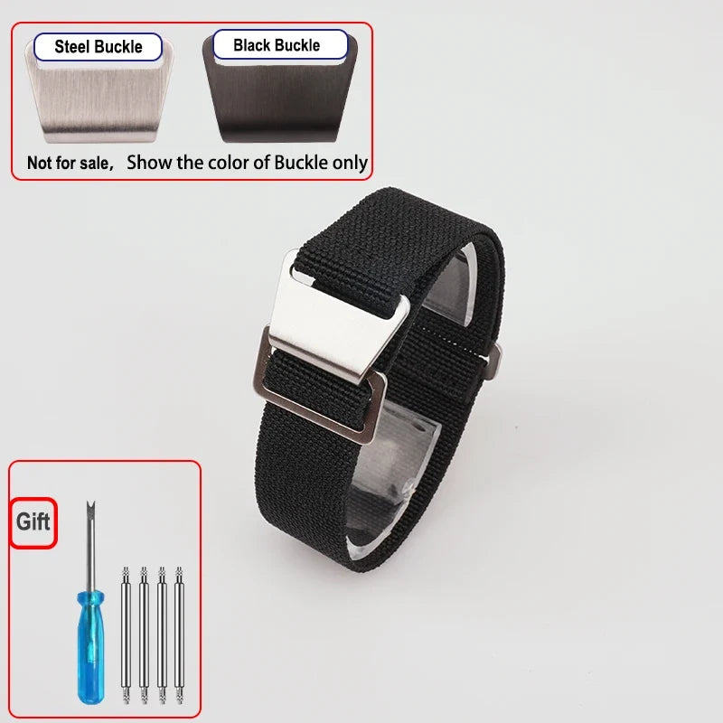 Elastic Nylon Watch Band