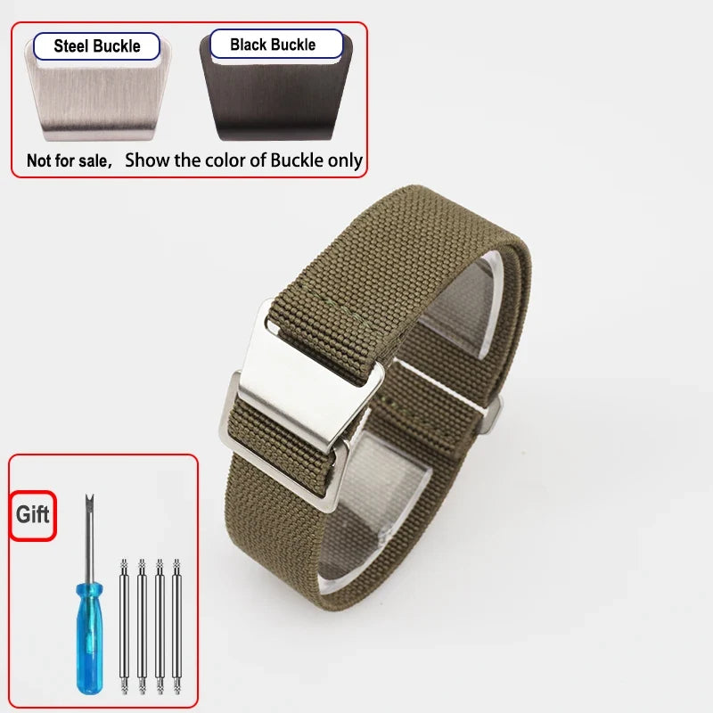 Elastic Nylon Watch Band