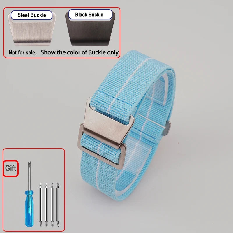 Elastic Nylon Watch Band