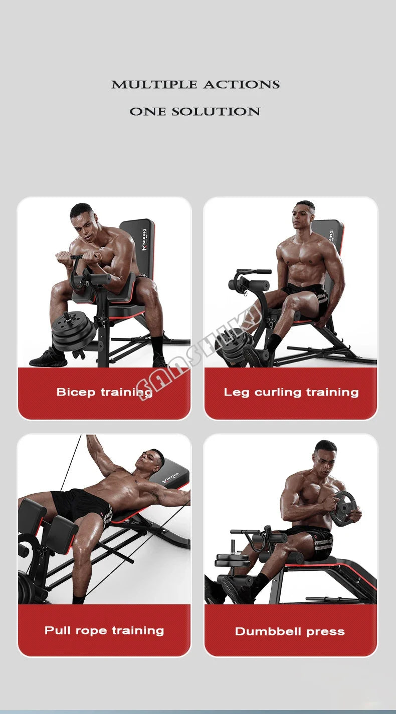 New Upgraded Multi-Function Weightlifting Bench