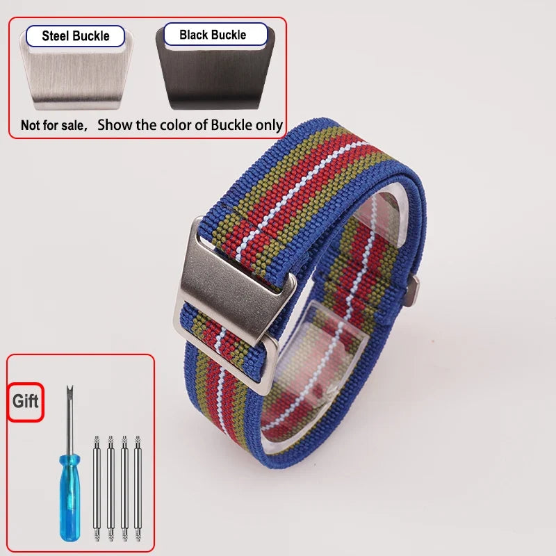 Elastic Nylon Watch Band