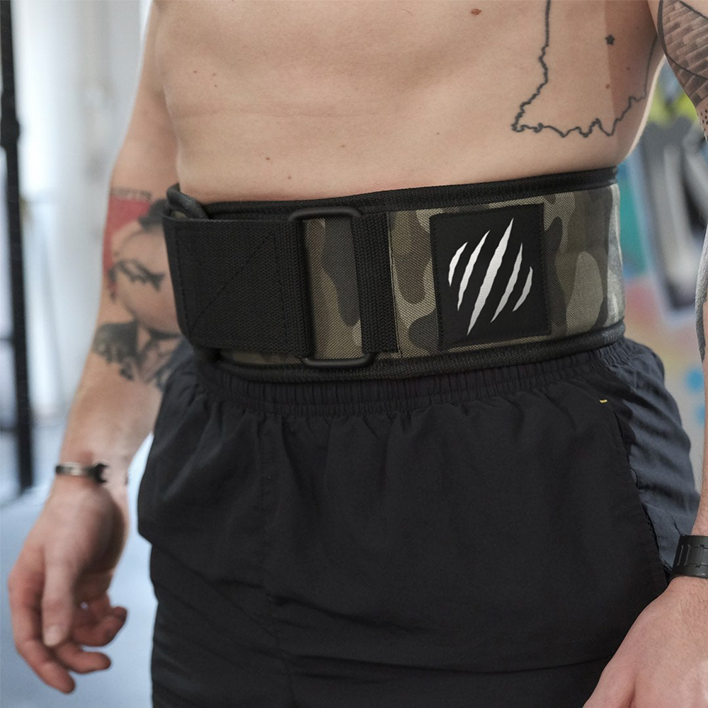 Leather Weightlifting Belt