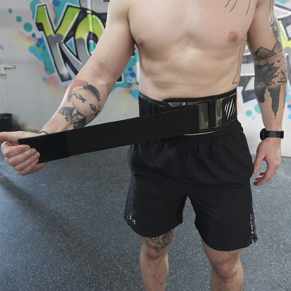 Leather Weightlifting Belt