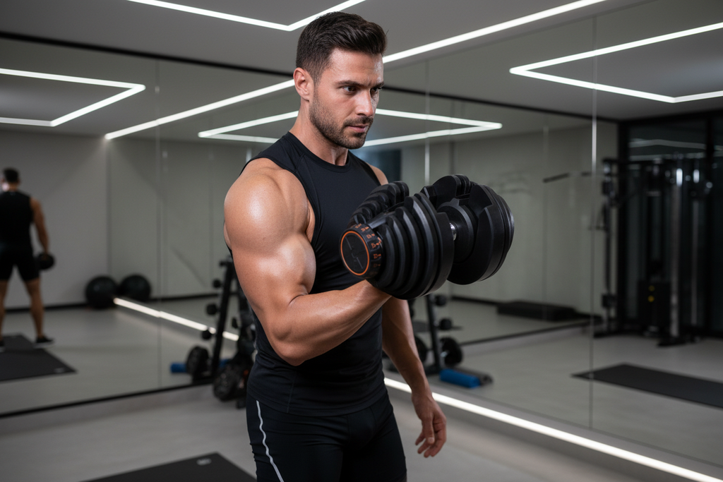 Adjustable Dumbbells for Home Gym