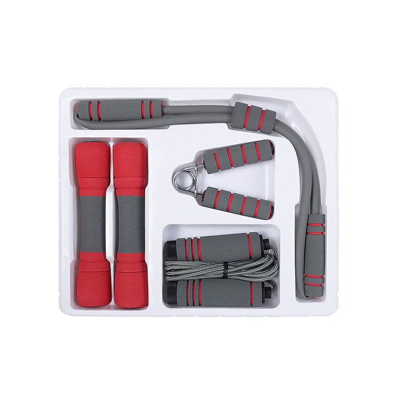 Women's Fitness Skipping Rope Spring Grip Chest Expander