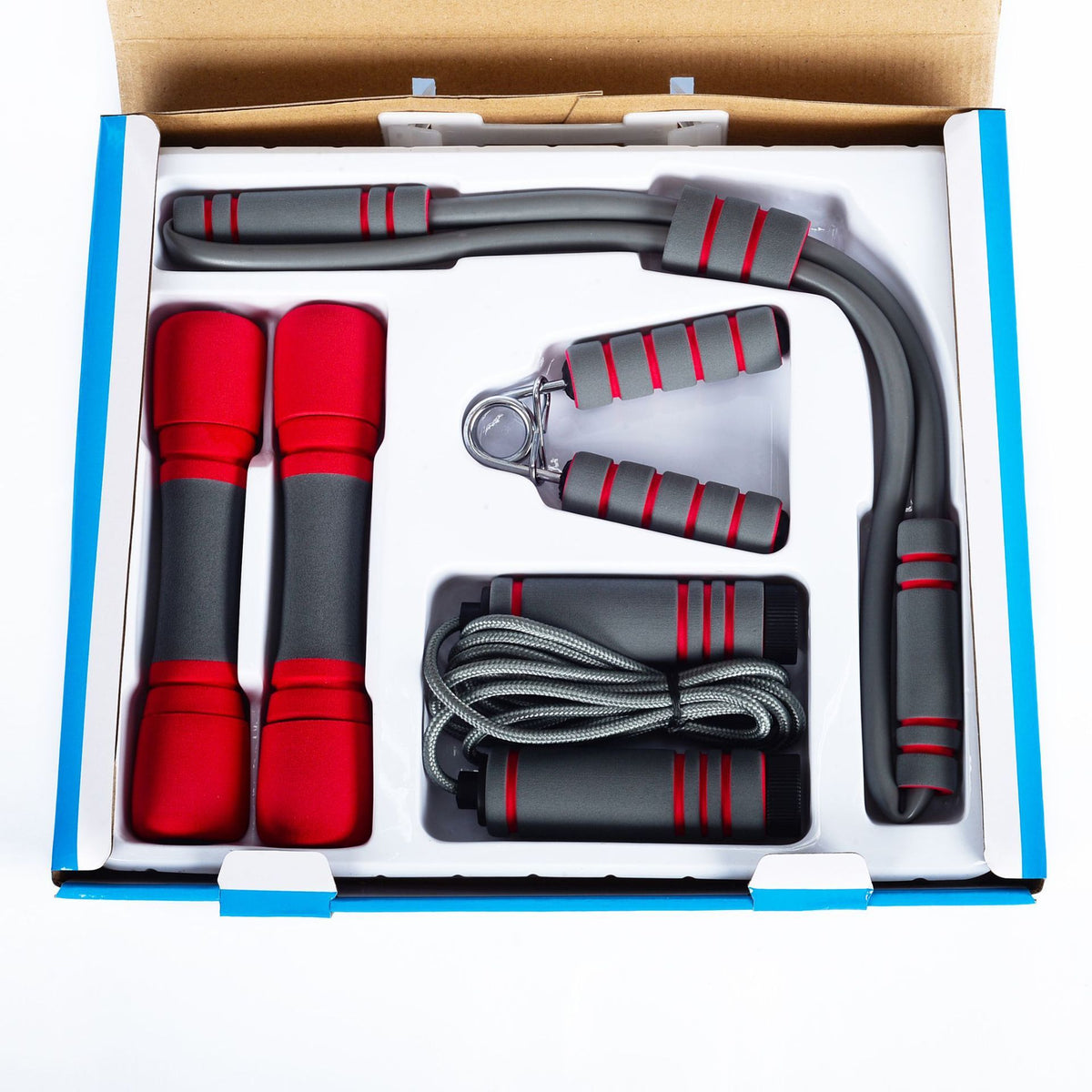 Women's Fitness Skipping Rope Spring Grip Chest Expander