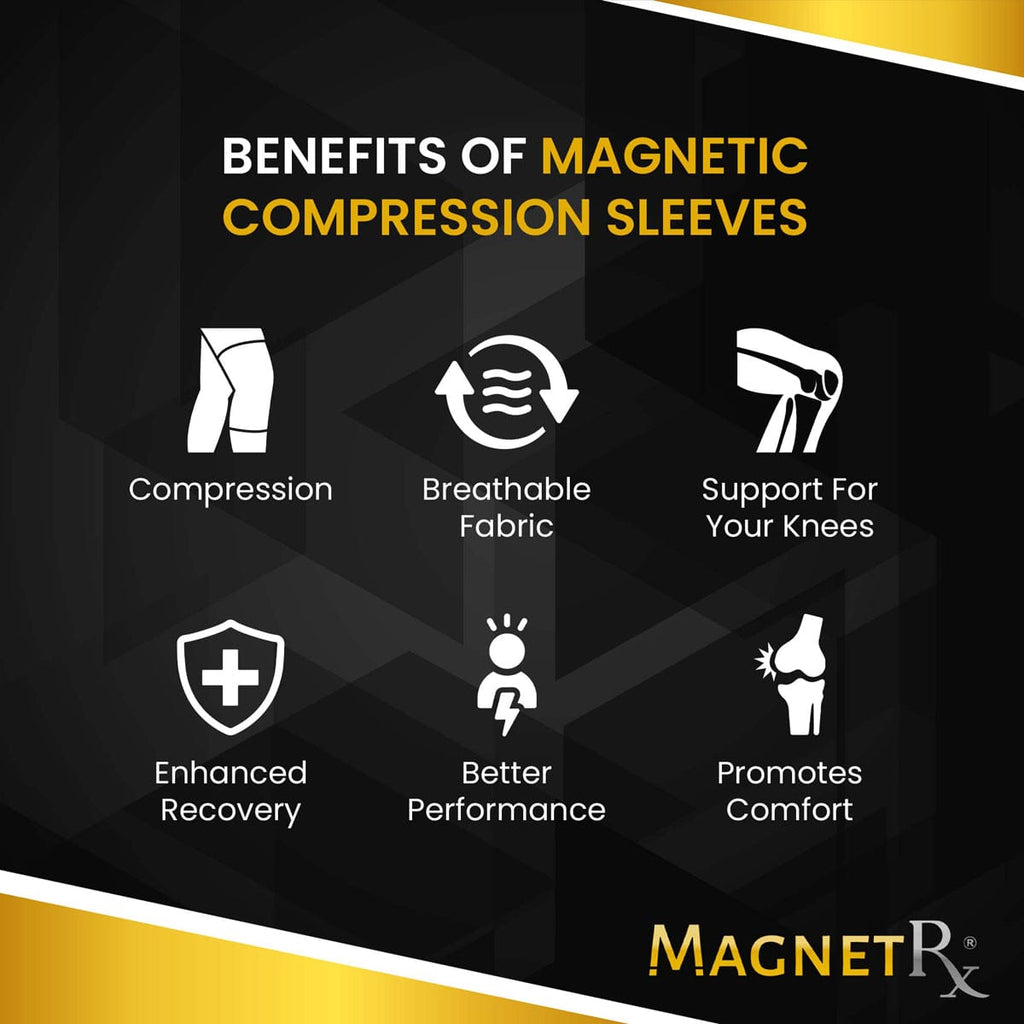Magnetic Knee Compression Sleeves (Pair)