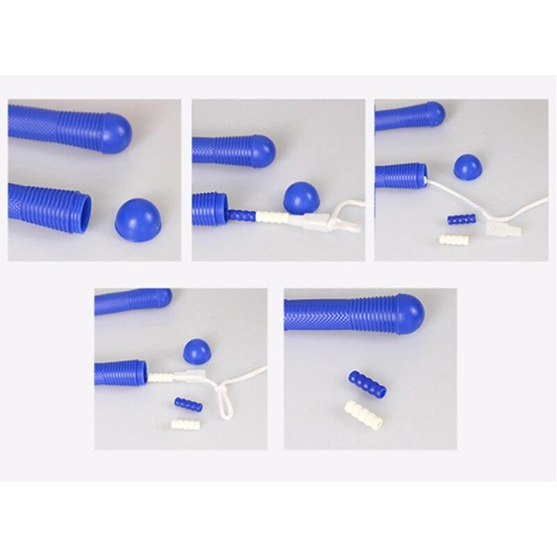 Children And Adults Skipping Rope