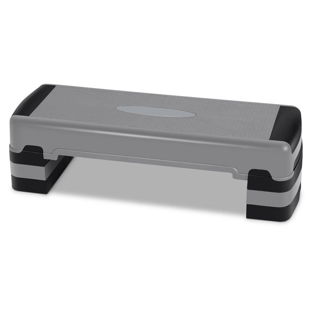 35 Inch Aerobic Stepper with Risers