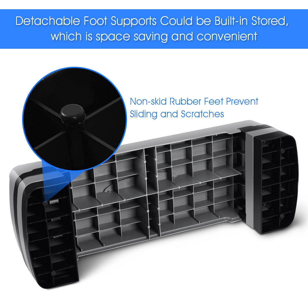 35 Inch Aerobic Stepper with Risers